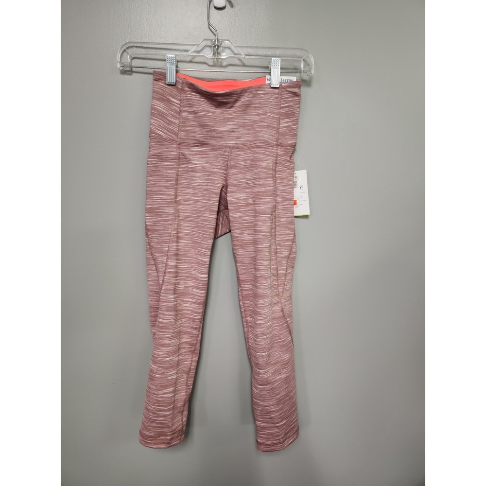 Old Navy Active Crop Leggings Rose Color High Rise Go-Dry Size XS New